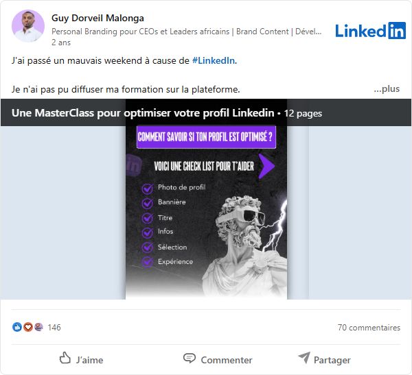 Optimiser son profil LinkedIn