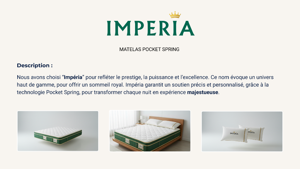 Gamme Impéria · Pocket Spring